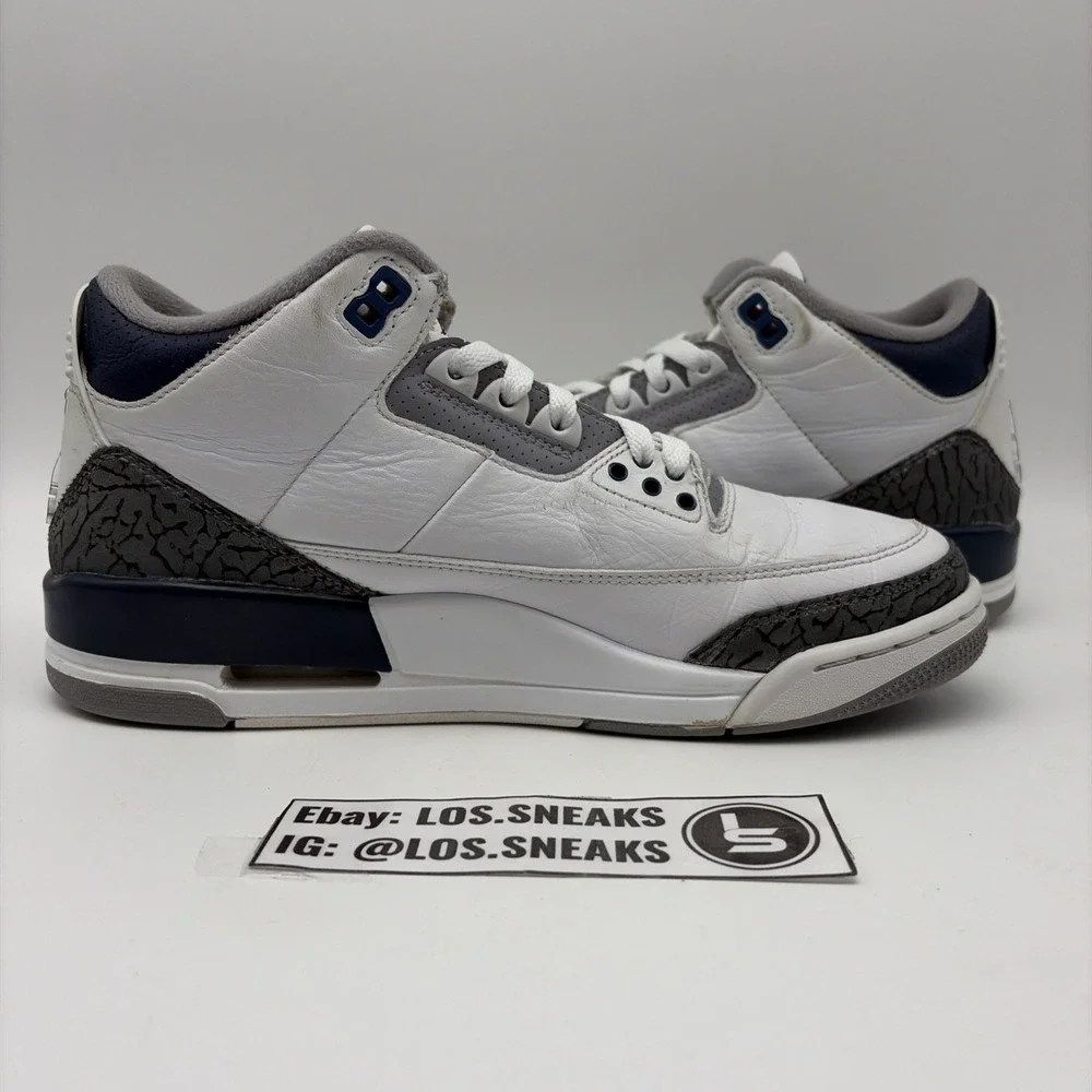 Size 8 - Air Jordan 3 Retro Midnight Navy (CT8532-140)